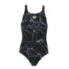 Arena Water Girls Black / Grey Swimsuit -Arena 001296 505 WATER FRONT