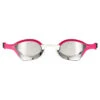 Pink Silver Arena Cobra Ultra Swipe Mirrored Racing Goggles -Arena 002507 590 COBRA ULTRA SWIPE A