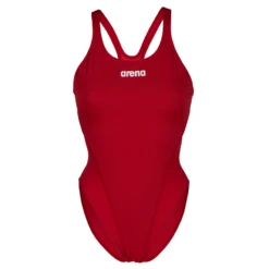 Arena Team Solid Tech Red Swimsuit 18 Arena Team Solid Tech Red Swimsuit -Arena 004763 450 WOMENS TEAM SWIMSUIT SWIM TECH SOLID 005 F S