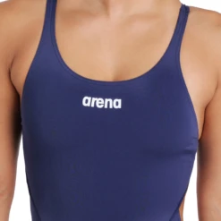 Arena Team Solid Tech Navy Swimsuit -Arena 004763 750 WOMENS TEAM SWIMSUIT SWIM TECH SOLID 004 O
