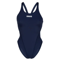Arena Team Solid Tech Navy Swimsuit -Arena 004763 750 WOMENS TEAM SWIMSUIT SWIM TECH SOLID 005 F S