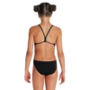 Arena Challenge Solid Girls Swimsuit – Black -Arena 004765 550 GIRLS TEAM SWIMSUIT CHALLENGE SOLID 002 O