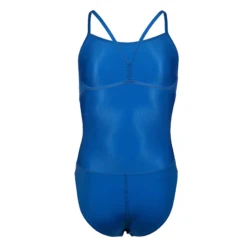 Arena Challenge Solid Girls Swimsuit – Royal -Arena 004765 720 GIRLS TEAM SWIMSUIT CHALLENGE SOLID 006 B S