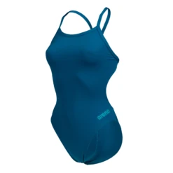 Arena Team Solid Challenge Blue Cosmo Swimsuit -Arena 004766 600 WOMENS TEAM SWIMSUIT CHALLENGE SOLID 001 FL S