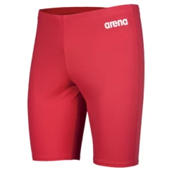 Arena Team Solid Red Jammer -Arena 004770 450 MENS TEAM SWIM JAMMER SOLID 001 FL S