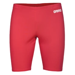 Arena Team Solid Red Jammer -Arena 004770 450 MENS TEAM SWIM JAMMER SOLID 005 F S