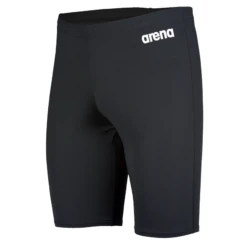 Arena Team Solid Black Jammer -Arena 004770 550 MENS TEAM SWIM JAMMER SOLID 001 FL S