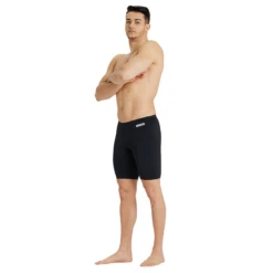 Arena Team Solid Black Jammer -Arena 004770 550 MENS TEAM SWIM JAMMER SOLID 003 O