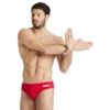 Arena Team Solid Red Brief -Arena 004773 450 MENS TEAM SWIM BRIEFS SOLID 001 O