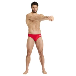 Arena Team Solid Red Brief 14 Arena Team Solid Red Brief -Arena 004773 450 MENS TEAM SWIM BRIEFS SOLID 003 O