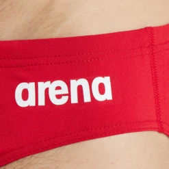 Arena Team Solid Red Brief 12 Arena Team Solid Red Brief -Arena 004773 450 MENS TEAM SWIM BRIEFS SOLID 004 O