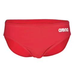 Arena Team Solid Red Brief 17 Arena Team Solid Red Brief -Arena 004773 450 MENS TEAM SWIM BRIEFS SOLID 005 F S