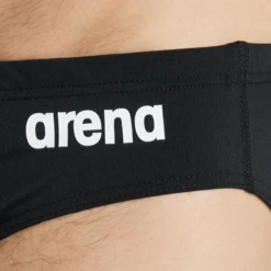 Arena Team Solid Black Brief -Arena 004773 550 MENS TEAM SWIM BRIEFS SOLID 004 O 002