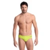 Arena Team Solid Soft Green Brief -Arena 004773 650 MENS TEAM SWIM BRIEFS SOLID 01