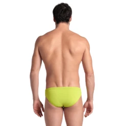 Arena Team Solid Soft Green Brief -Arena 004773 650 MENS TEAM SWIM BRIEFS SOLID 02