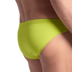 Arena Team Solid Soft Green Brief -Arena 004773 650 MENS TEAM SWIM BRIEFS SOLID 05