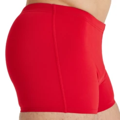 Arena Team Solid Red Short -Arena 004776 450 MENS TEAM SWIM SHORT SOLID 005 O