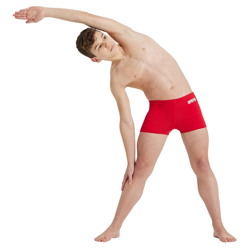 Arena Boy’s Team Solid Short – Red 7 Arena Boy’s Team Solid Short – Red - Image 5