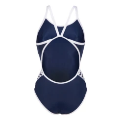 Arena Icons Navy Swimsuit -Arena 005036 701 W ICONS TEAM SUPERFLY BACK ONE PIECE 006 B S