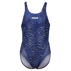 Arena Kikko Girls Swimsuit – Blue -Arena 005900 770 GIRLS ARENA KIKKO PRO SWIMSUIT SWIM TECH L 005 F S