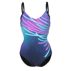 Arena Michela Body Lift Swimsuit -Arena 006034 550 WOMENS BODYLIFT SWIMSUIT MICHELA LIGHTCROSS 005 F S