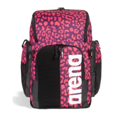Arena Spiky III Backpack 45 – Leopard Violet Geranium