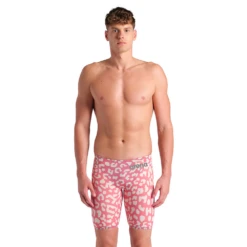 Arena Carbon Air 2 Jammer – Leopard Geranium -Arena 006344 878 POWERSKIN CARBON AIR2 LE JAMMER 001