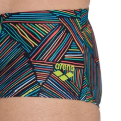 Arena Overview Multicoloured Low Waist Shorts -Arena 006668 550 MENS ARENA OVERVIEW SWIM LOW WAIST SHORT 004