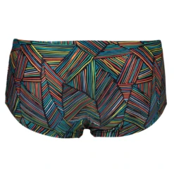 Arena Overview Multicoloured Low Waist Shorts -Arena 006668 550 MENS ARENA OVERVIEW SWIM LOW WAIST SHORT 006 B S