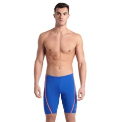 Arena Pro-File Blue Jammer -Arena 006707 890 MENS ARENA PRO FILE SWIM JAMMER 01