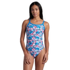 Arena Multi Camo Challenge Back Swimsuit