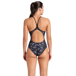 Arena Escape Lightdrop Black Swimsuit -Arena 007740 500 WOMENS ARENA ESCAPE SWIMSUIT LIGHTDROP BACK 002 Copy