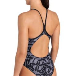 Arena Escape Lightdrop Black Swimsuit
