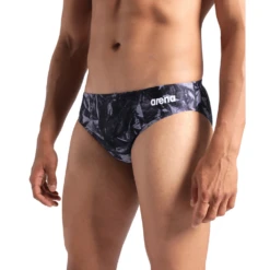 Arena Crackle Black Brief