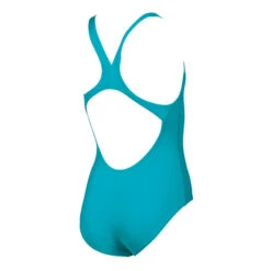 Arena Solid Pro Girls Green Swimsuit -Arena 2A263 649 SOLID SWIM PRO BACK2