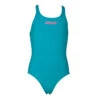 Arena Solid Pro Girls Green Swimsuit -Arena 2A263 649 SOLID SWIM PRO FRONT