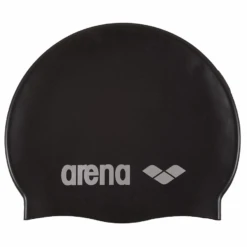 Arena Classic Silicone Swim Cap – Black