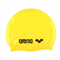 Arena Classic Silicone Swim Cap – Yellow